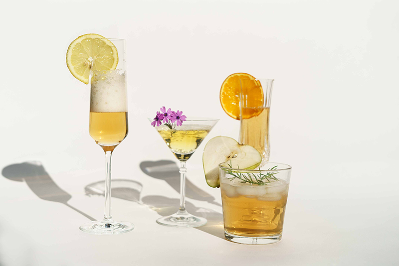 5 Ideen für Aperitif-Cocktails mit Champagner