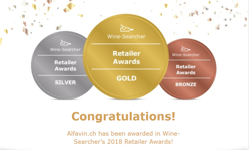 Retailer vine searcher awards